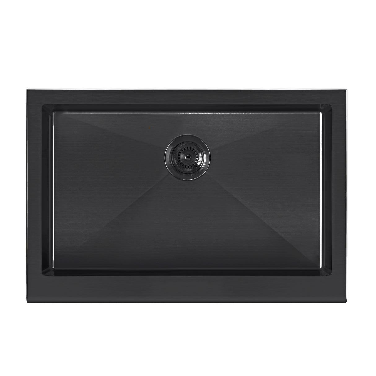 Noah Plus 16 gauge Single Bowl Undermount Sink Set with a seamless customized front Apron