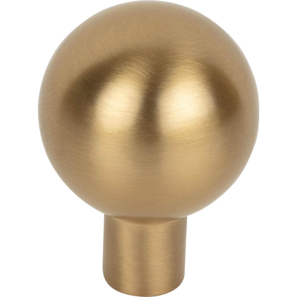 Top Knobs TK761 Brookline Knob 1 Inch - Honey Bronze