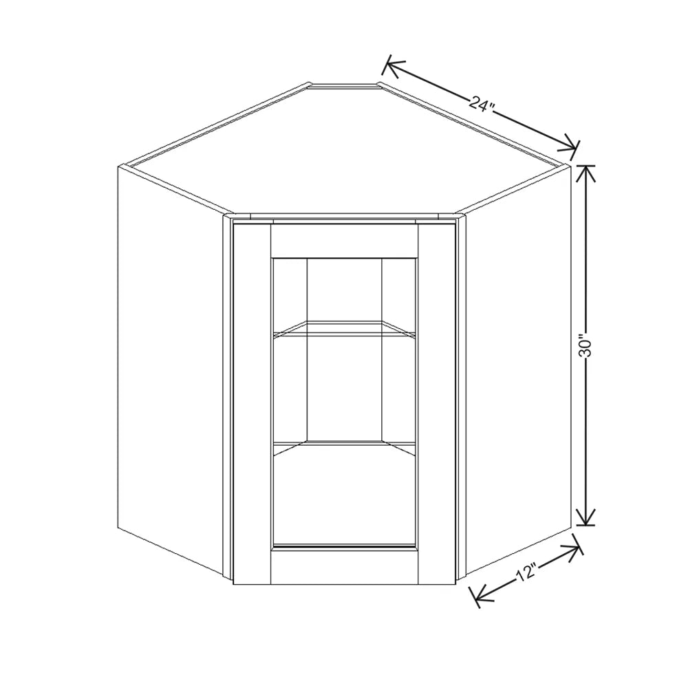 Mahogany WMDC2430H - J&K Cabinetry