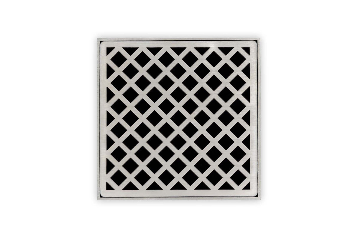 Infinity Drain XS 5 5” Strainer - Criss-Cross Pattern for X 5, XD 5, XDB 5