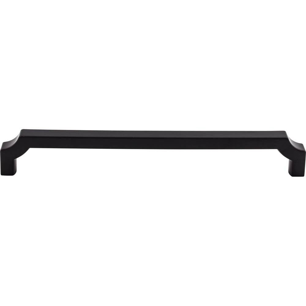Top Knobs TK3028 Davenport Appliance Pull 18 Inch (c-c) - Flat Black