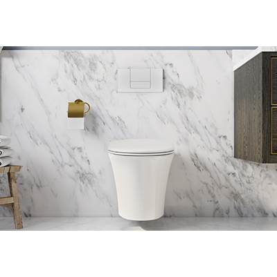 Muse Wallhung Toilet Bowl CEL White