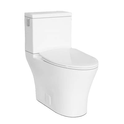 Icera C-3690.01 Muse II Compact Elongated Toilet Bowl Rimless - White