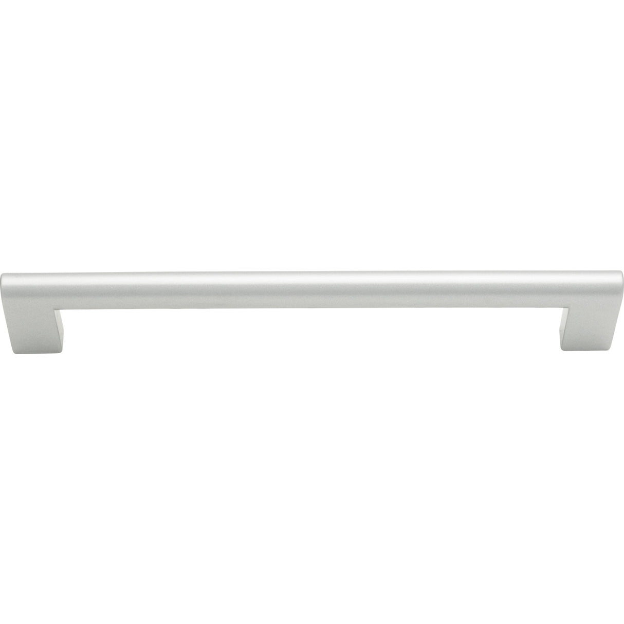 Atlas Homewares Round Rail Pull 7 9/16 Inch (c-c) Matte Chrome