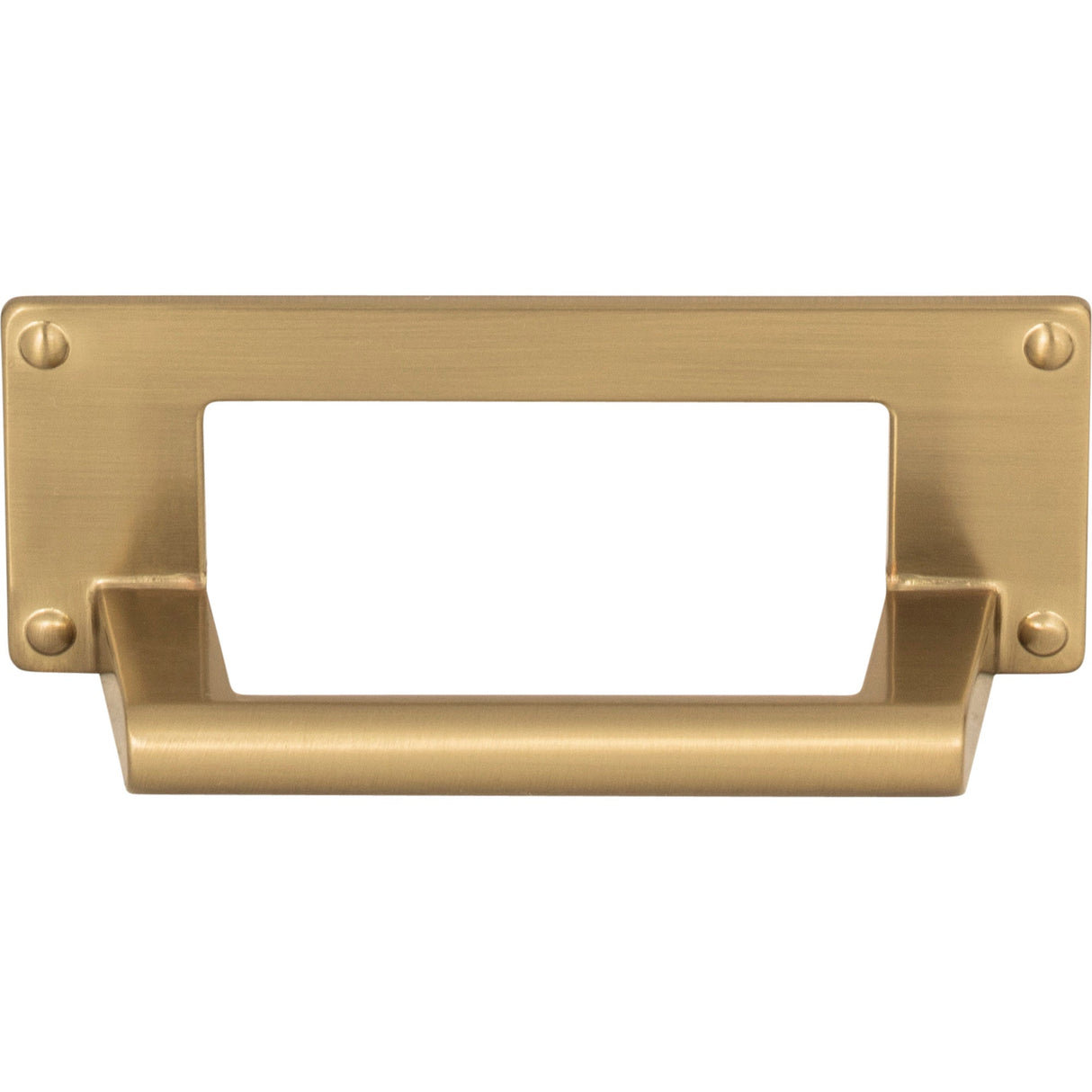 Atlas Homewares Bradbury Cup Pull 3 Inch (c-c) Warm Brass