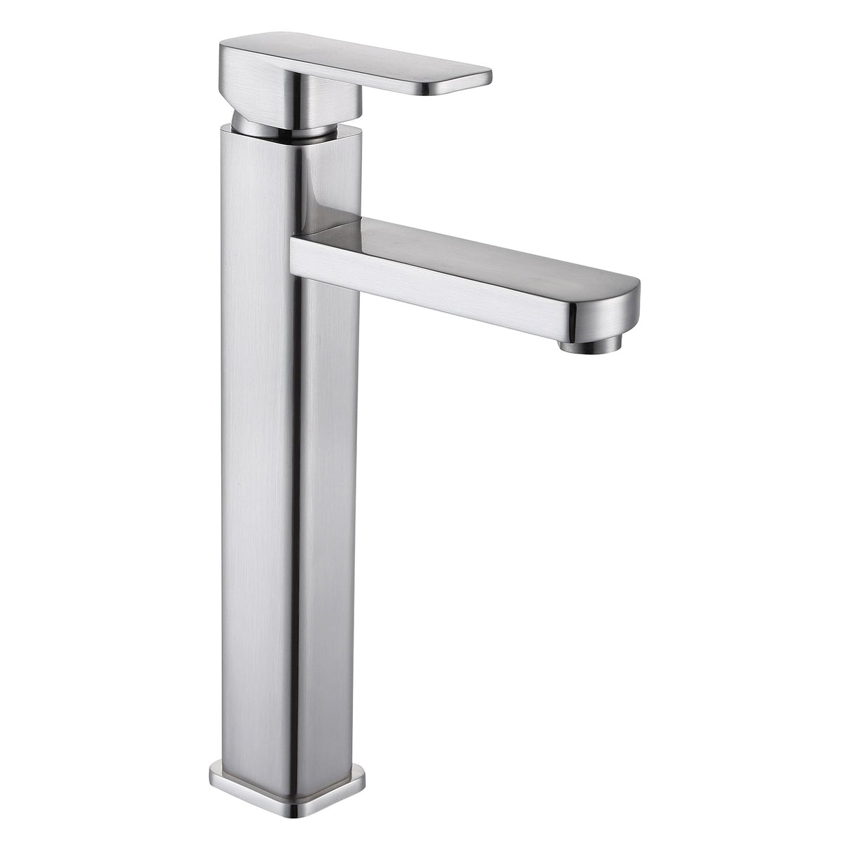 DAX Brass Single Handle Bathroom Faucet, Brushed Nickel DAX-6941B-BN