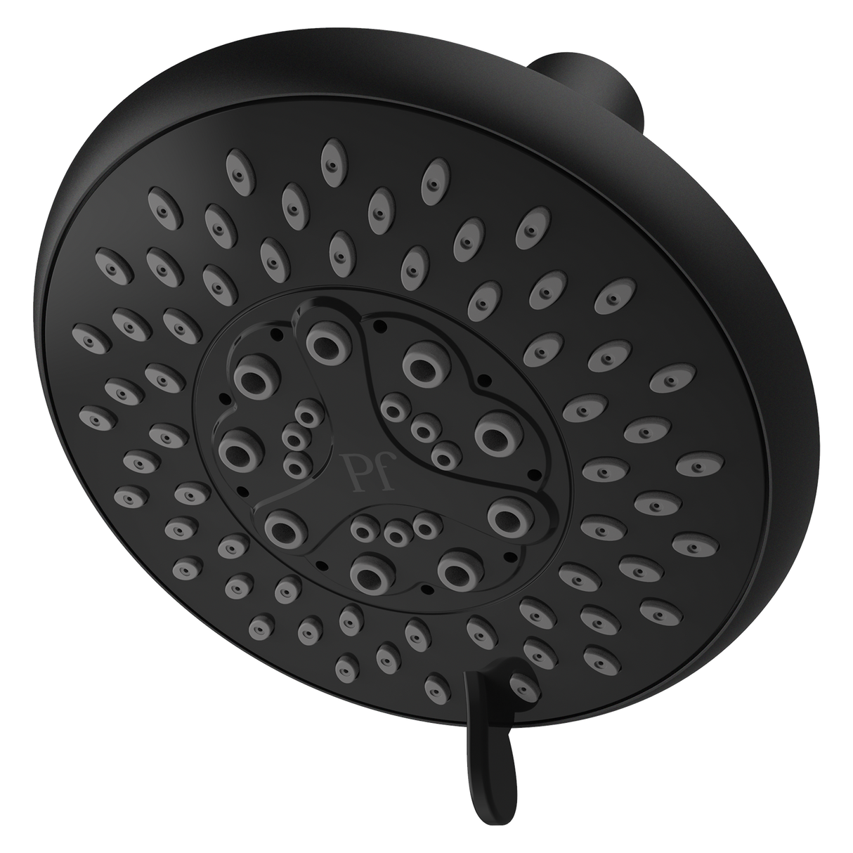 Pfirst Series 1.75 GPM Showerhead in Matte Black - 12 Piece Job Pack