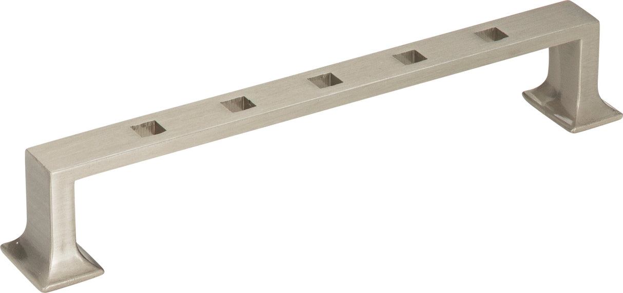Atlas Homewares Modern Craftsman Pull 5 1/2 Inch (c-c) Brushed Nickel