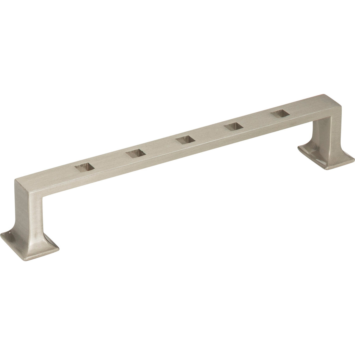 Atlas Homewares Modern Craftsman Pull 5 1/2 Inch (c-c) Brushed Nickel