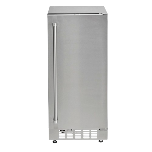 Coyote C115R-S 15" Outdoor Refrigerator, Reversible Hinge, Stainless Steel