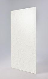 Wetwall Panel Torrone Marble 60in x 72in Bullnose Edge to Groove Edge W7008