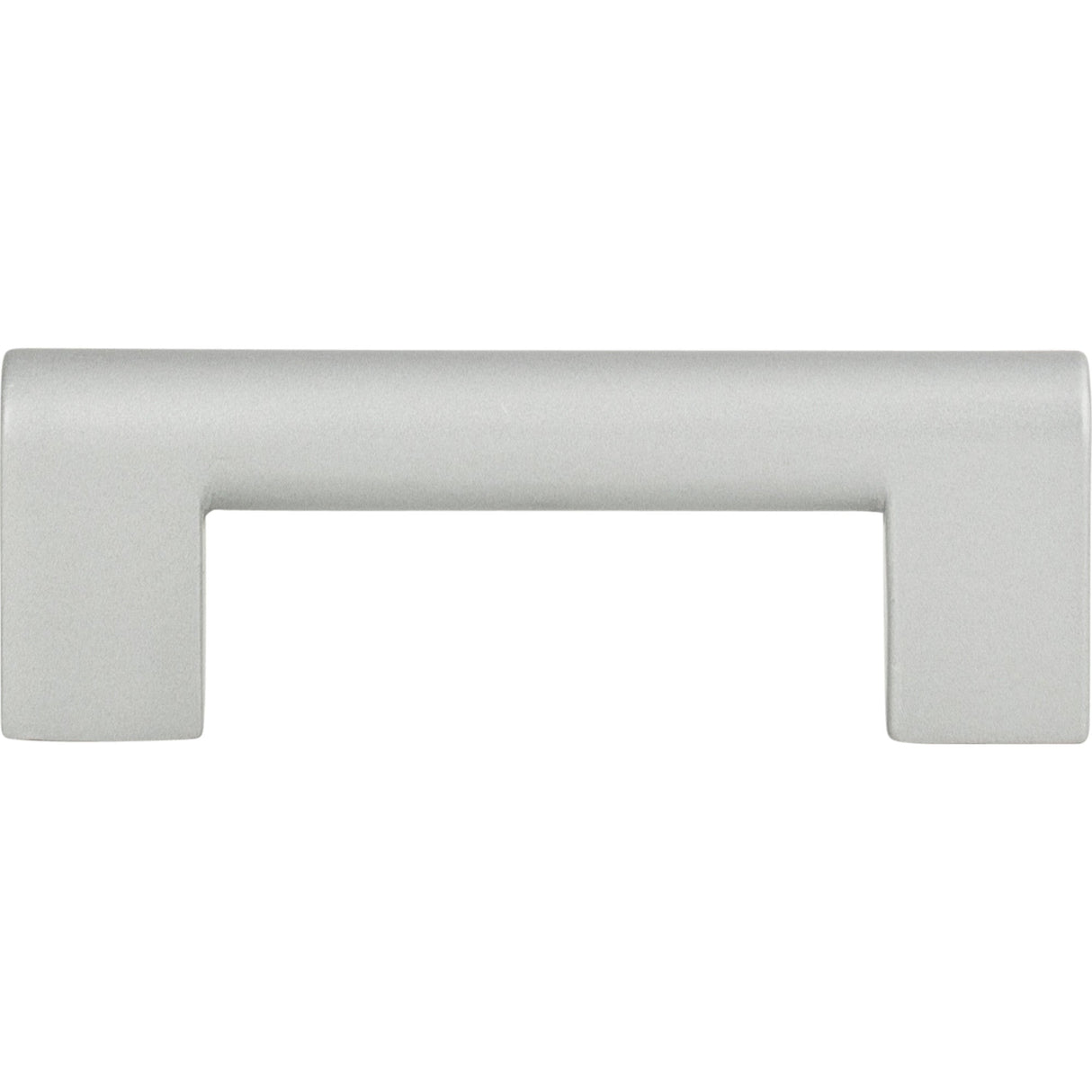 Atlas Homewares Round Rail Pull 3 Inch (c-c) Matte Chrome