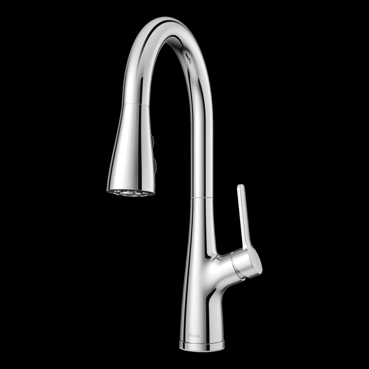 Neera Pull-Down Kitchen Faucet in Polished Chrome