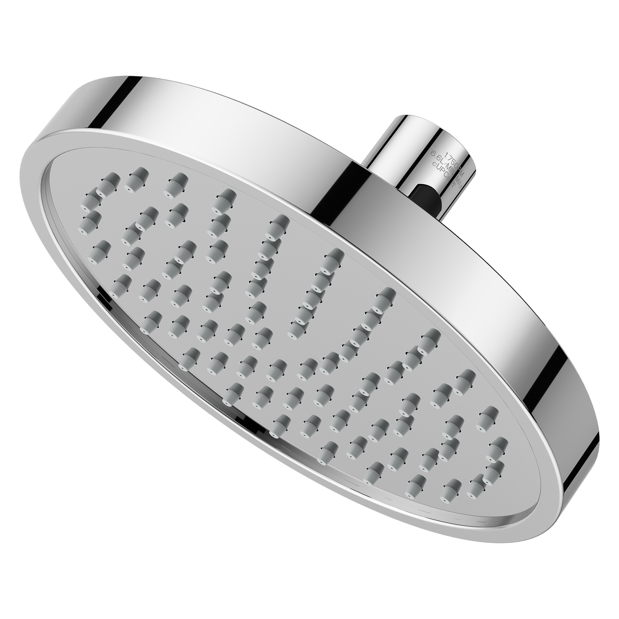 Contempra Round Quick Connect Raincan Showerhead in Polished Chrome- Job Pack (12)