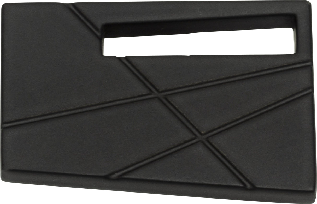 Atlas Homewares Modernist Right Knob 1 3/4 Inch Matte Black