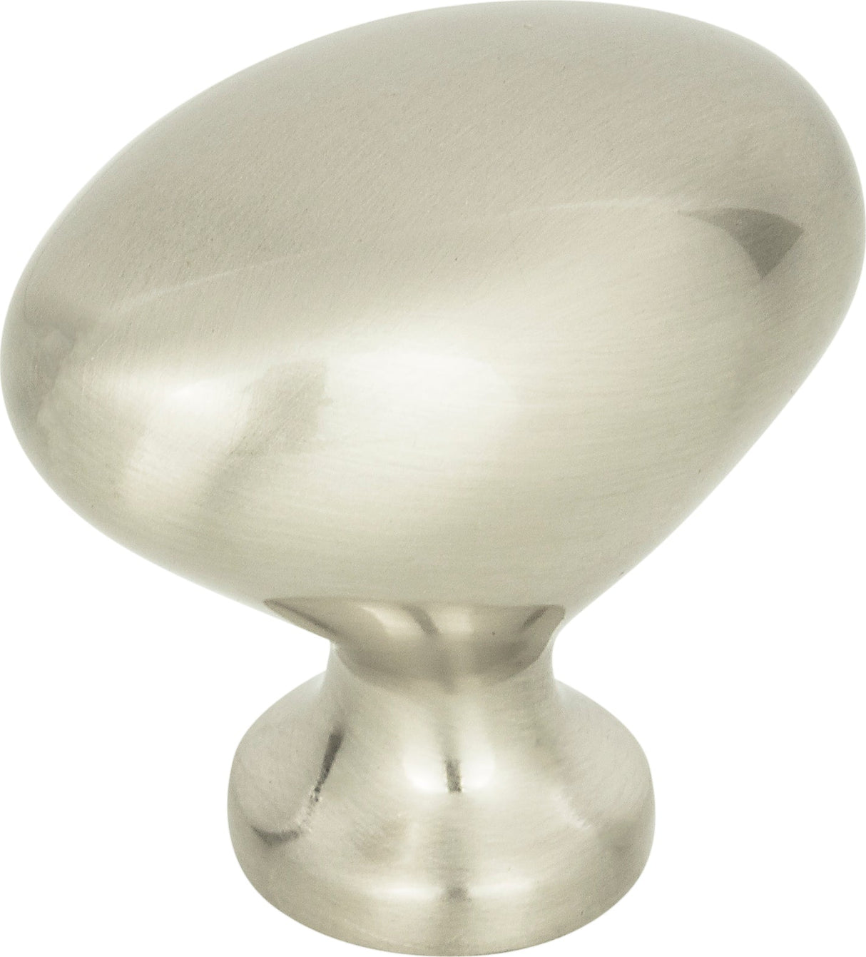 Atlas Homewares Robin Egg Knob 1 1/4 Inch Brushed Nickel