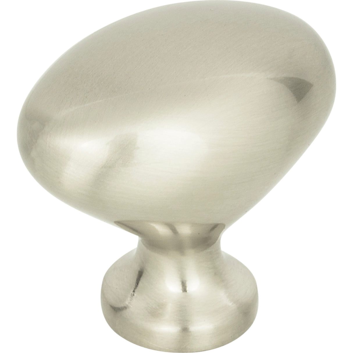 Atlas Homewares Robin Egg Knob 1 1/4 Inch Brushed Nickel