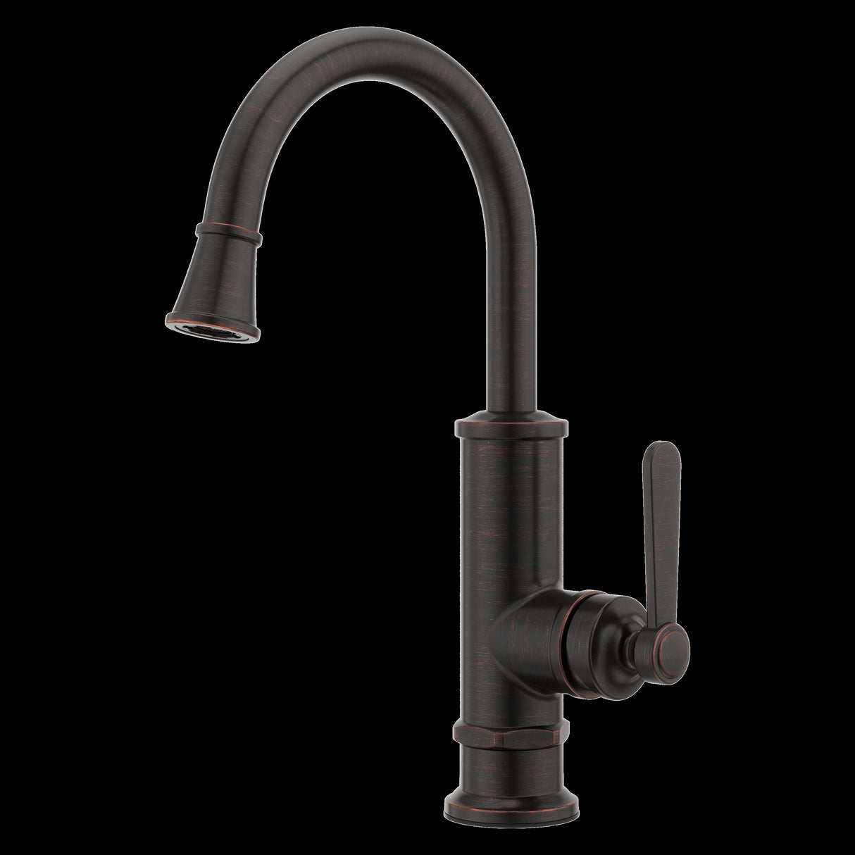 Port Haven 1-Handle Bar/Prep Kitchen Faucet in Tuscan Bronze