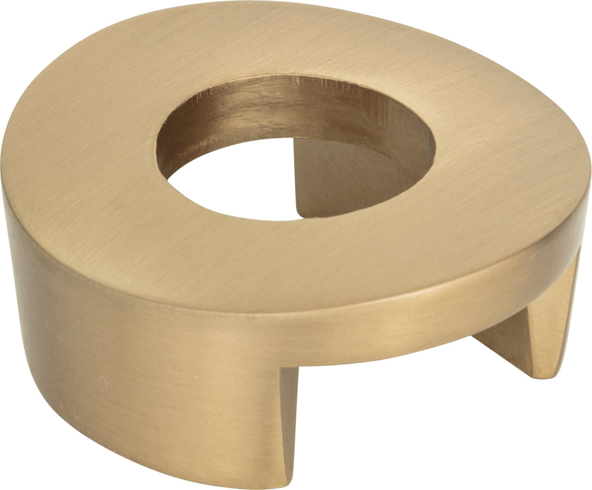 Atlas Homewares Centinel Round Knob 1 1/4 Inch (c-c) Champagne