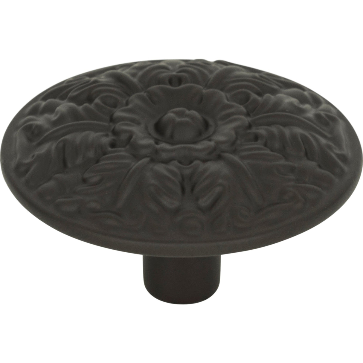 Atlas Homewares Hammered Medallion Knob 1 1/2 Inch Aged Bronze