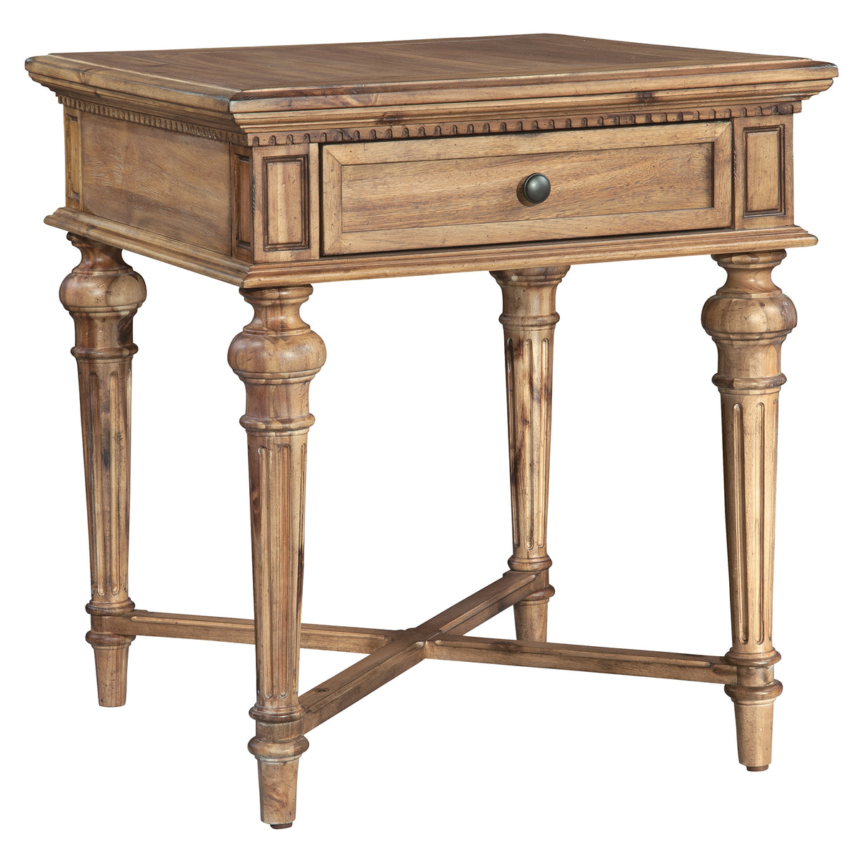 Hekman 23304 Wellington Hall 24.25in. x 26.25in. x 26.25in. End Table