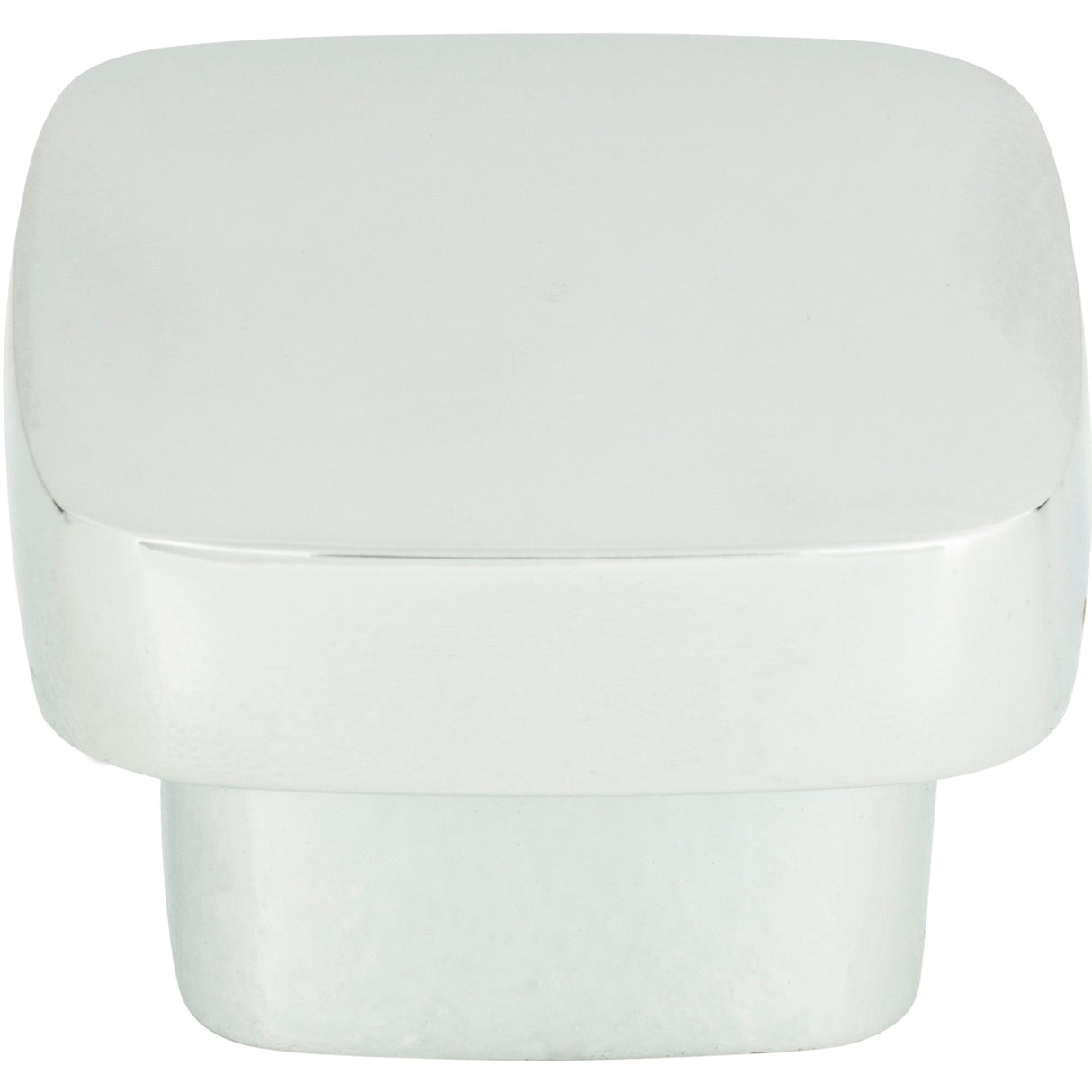 Atlas Homewares Chunky Square Knob Large 1 13/16 Inch Polished Chrome