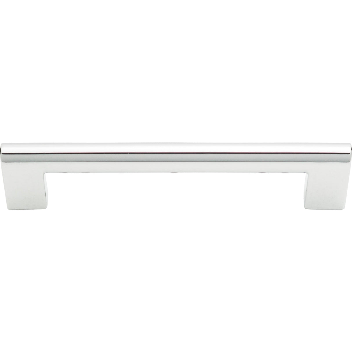 Atlas Homewares Round Rail Pull 5 1/16 Inch (c-c) Polished Chrome