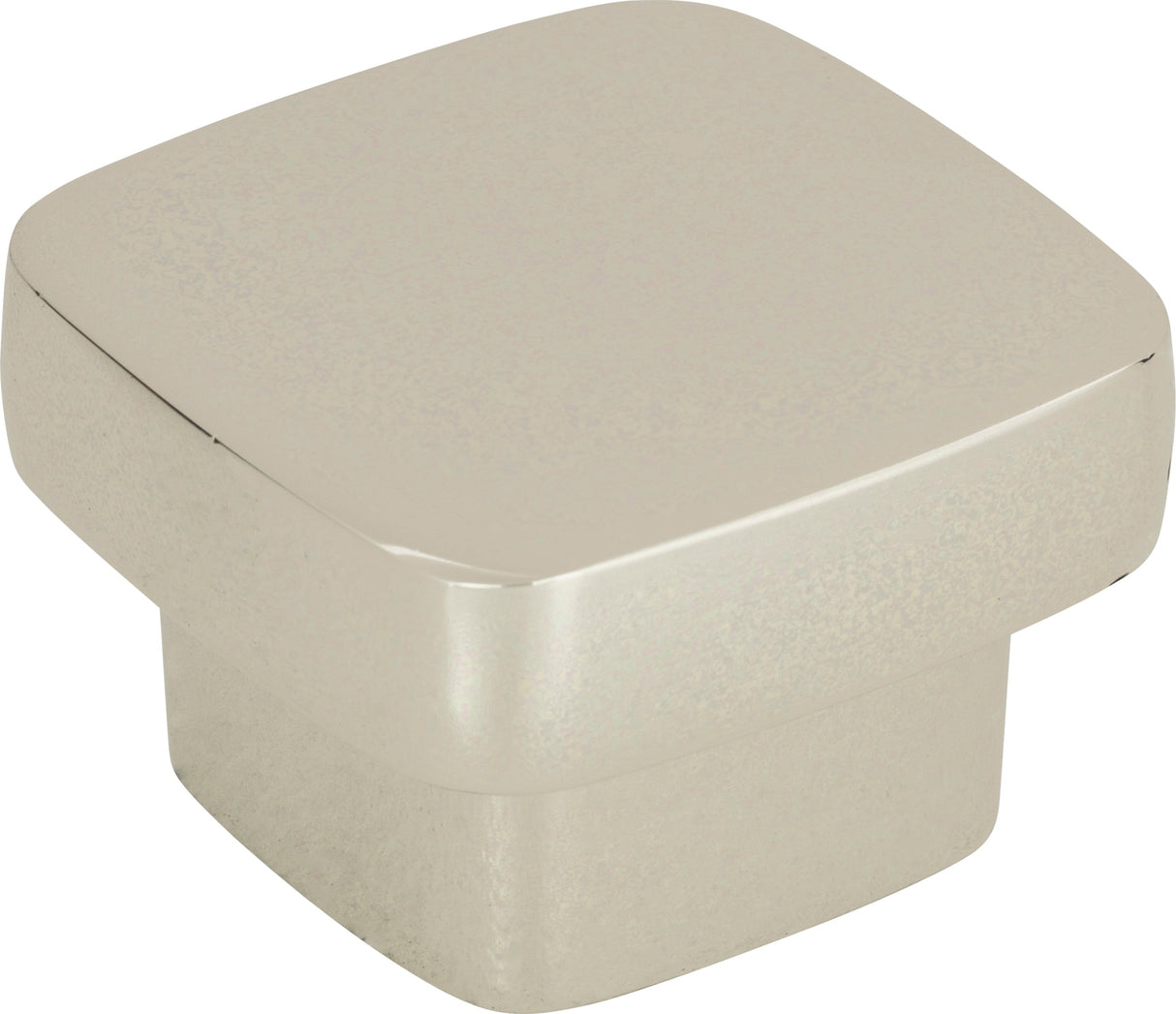 Atlas Homewares Chunky Square Knob Large 1 13/16 Inch Polished Nickel