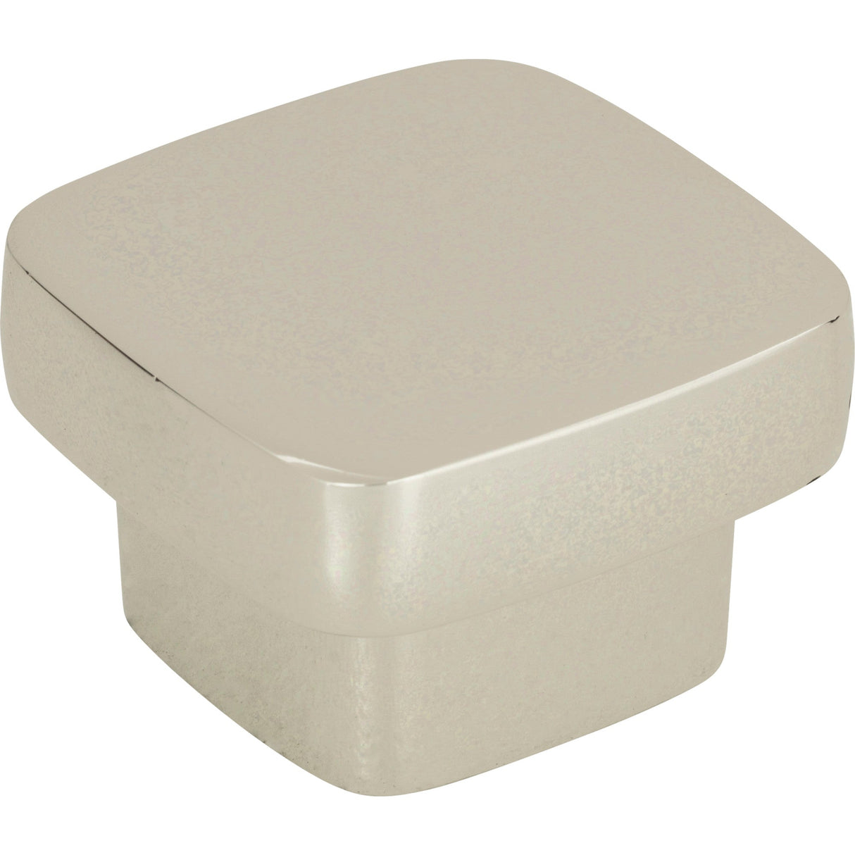Atlas Homewares Chunky Square Knob Large 1 13/16 Inch Polished Nickel