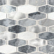 Ankara 12X14.75 stone metal mesh mounted mosaic tile SMOT-SMTL-ANKARA6MM product shot multiple tiles angle view