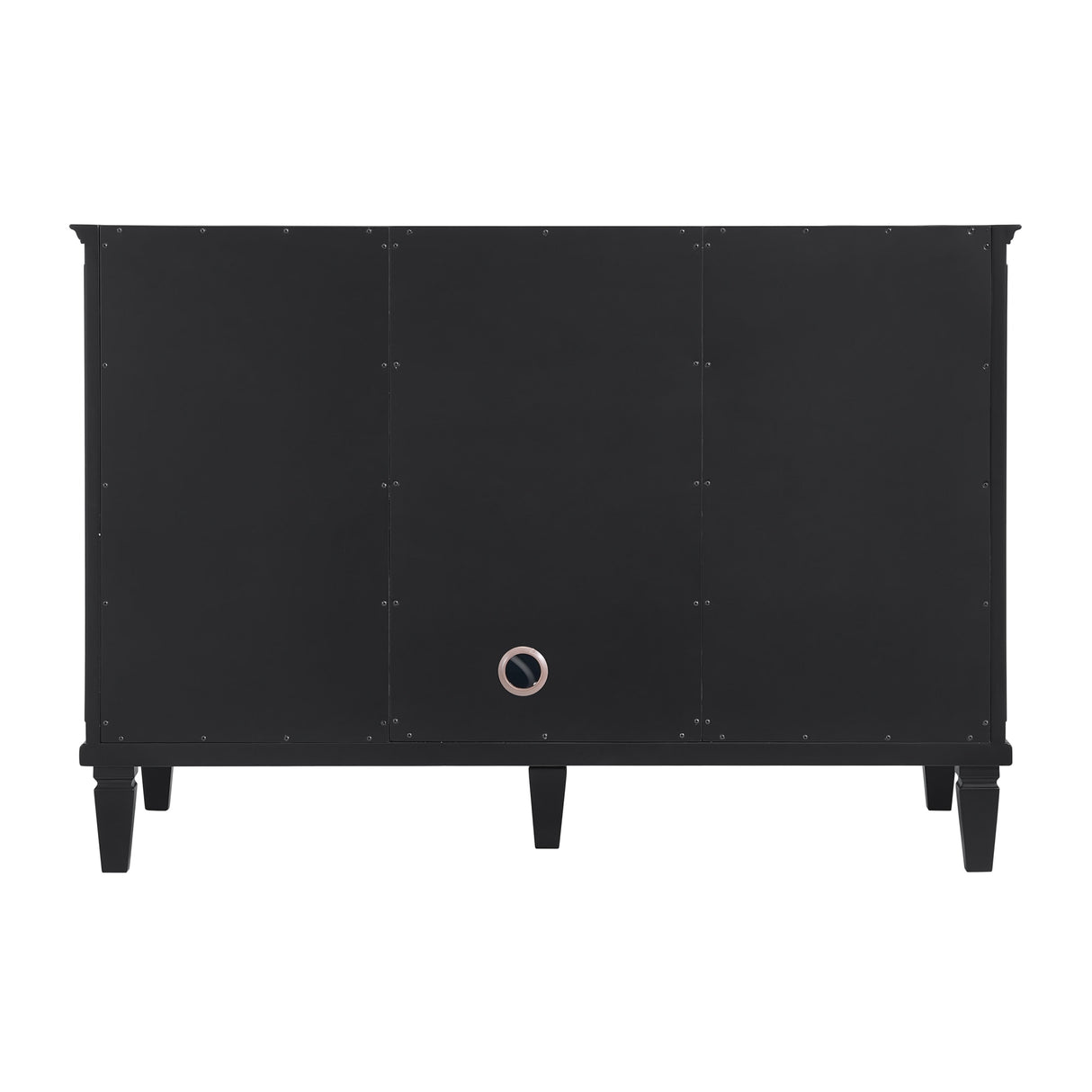 Lorelai 48" Single Vanity, Black Onyx w/ 3 CM Carrara White Marble Top