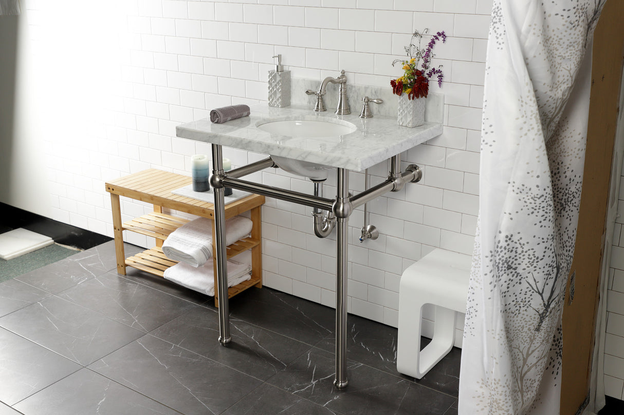 Fauceture FSC1978ACL American Classic Widespread Bathroom Faucet, Brushed Nickel