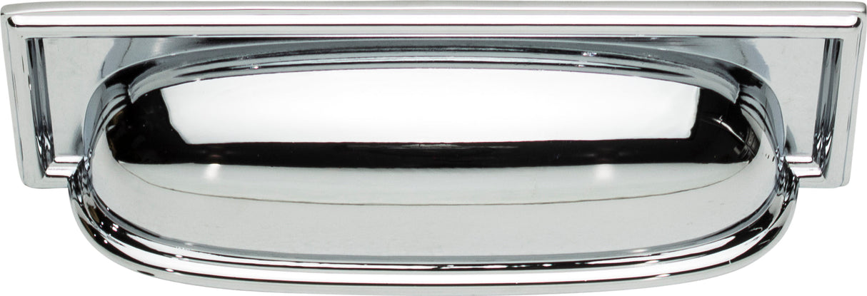 Atlas Homewares Campaign Rope Cup Pull 3 3/4 Inch (c-c) Polished Chrome