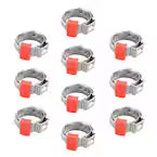 1/2 in. Stainless Steel PEX-B Barb Pro Pinch Clamp (10-Pack)