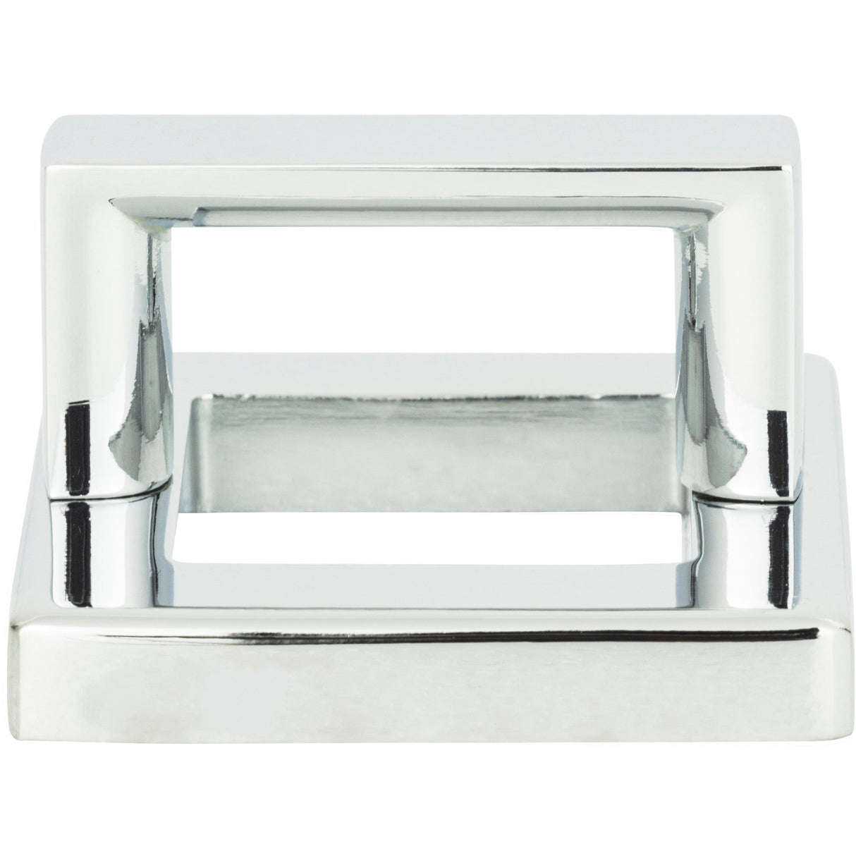 Atlas Homewares Tableau Square Base and Top 1 7/16 Inch (c-c) Polished Chrome