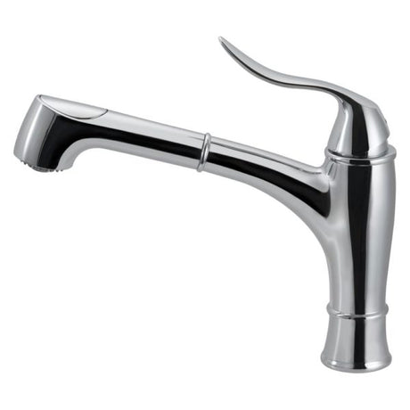 Hamat - ARPO-2000 BB - Dual Function Pull Out Kitchen Faucet in Brushed Brass