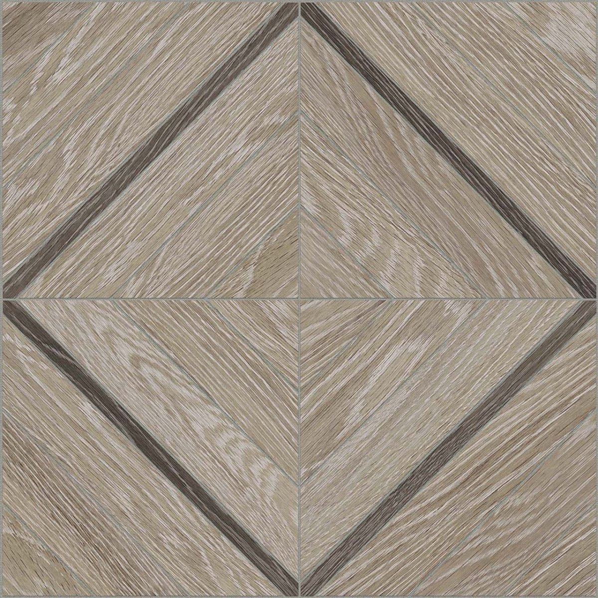 Anatolia Tile 16X16 Aspen French Oak Marquetry Matte Porcelain Mosaics. 1 Sheet = 1.69 Sq. Ft. 4501-0016-1 French Oak Marquetry - premium natural stone mosaic tile from Anatolia Tile, available at PoshHaus showroom in Keene, NH