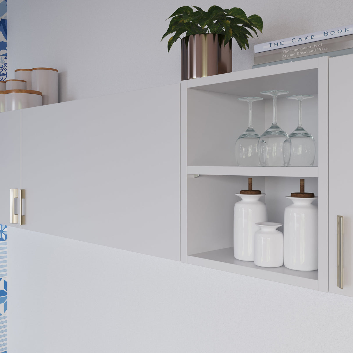 Atlas Homewares Atwood Pull 7 9/16 Inch (c-c) Brushed Nickel