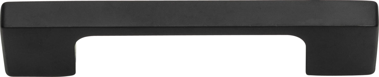 Atlas Homewares Thin Square Pull 3 3/4 Inch (c-c) Matte Black