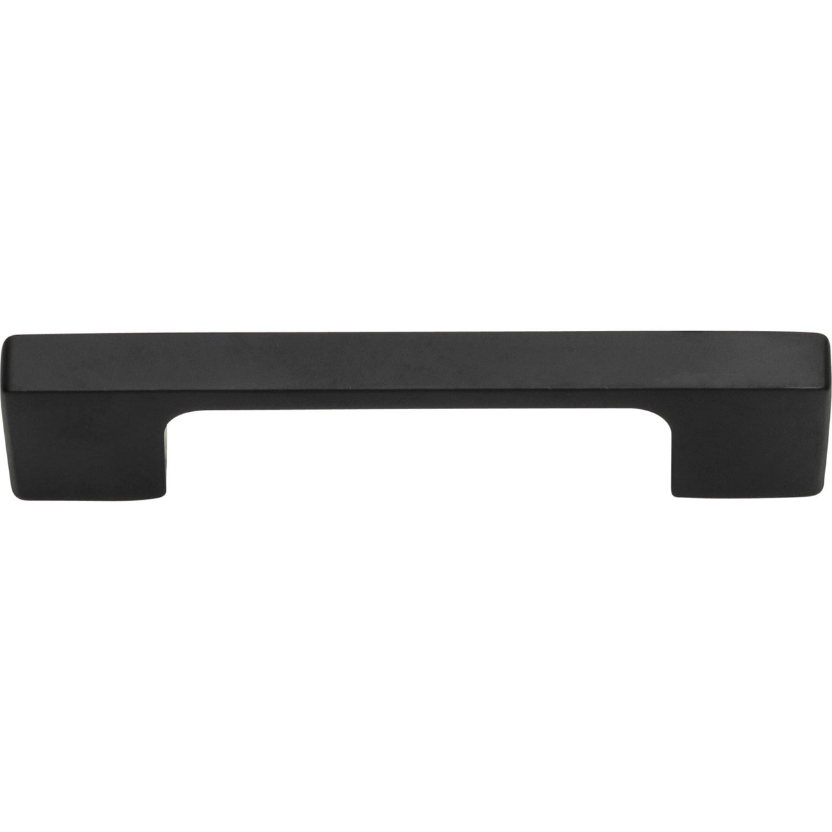 Atlas Homewares Thin Square Pull 3 3/4 Inch (c-c) Matte Black