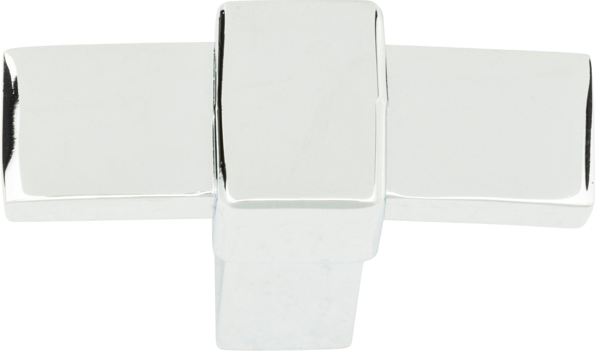 Atlas Homewares Buckle Up Knob 1 13/16 Inch Polished Chrome