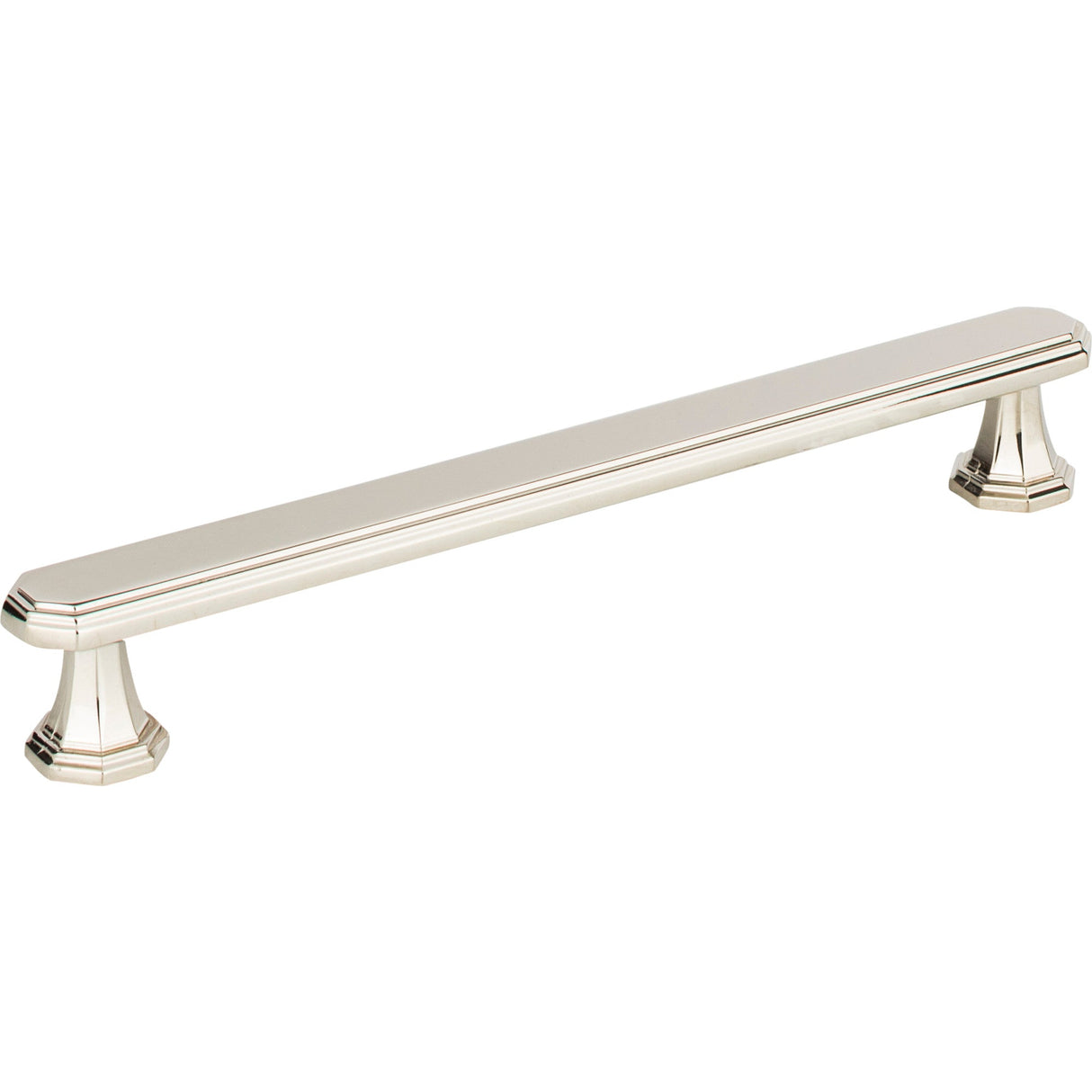 Atlas Homewares Dickinson Pull 6 5/16 Inch (c-c) Polished Nickel