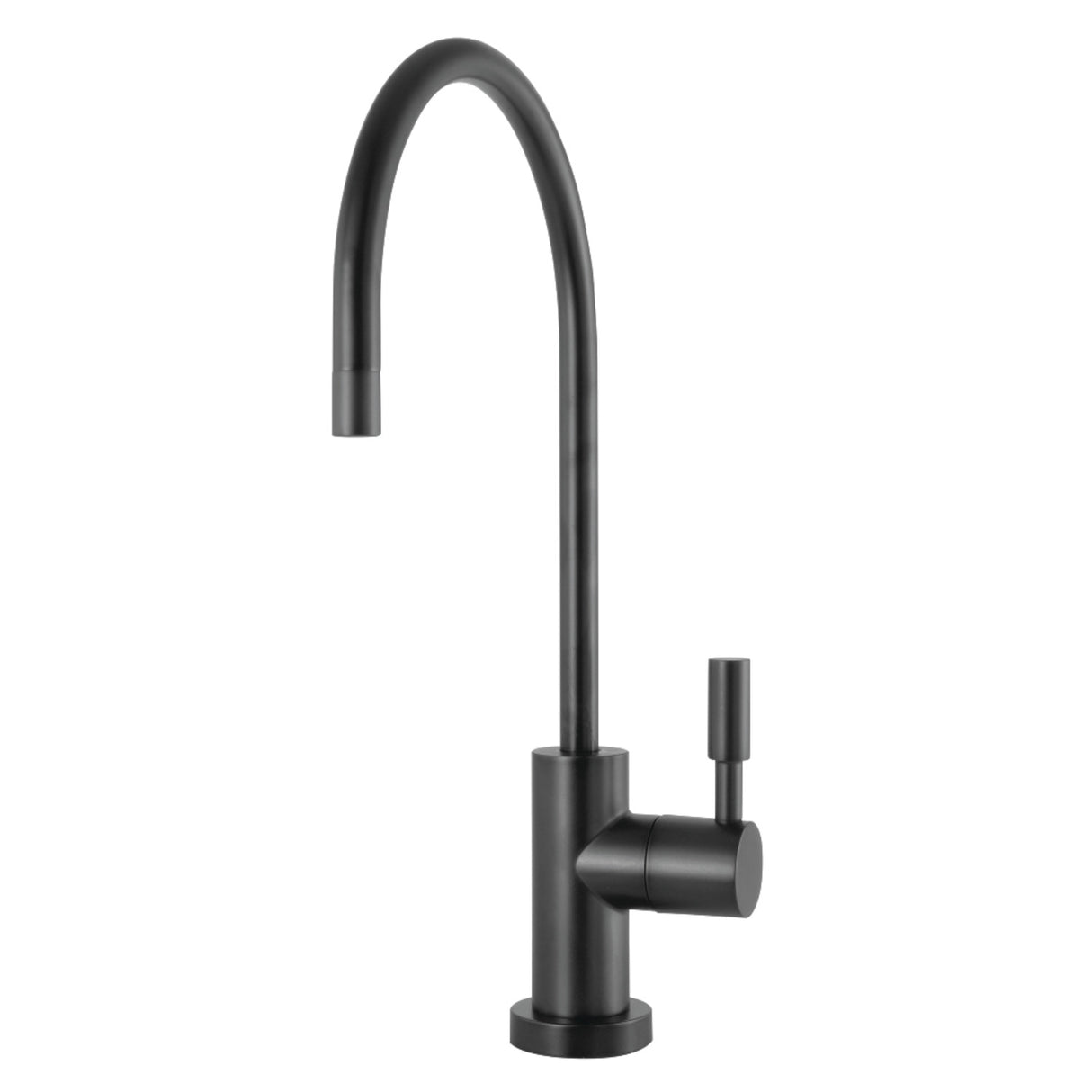 Kingston Brass KSAG8190DL Concord Reverse Osmosis System Filtration Water Air Gap Faucet, Matte Black