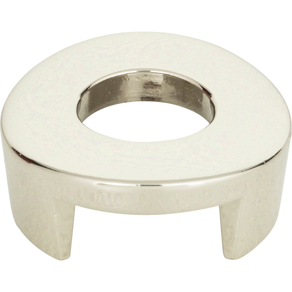 Atlas Homewares Centinel Round Knob 1 1/4 Inch (c-c) Polished Nickel