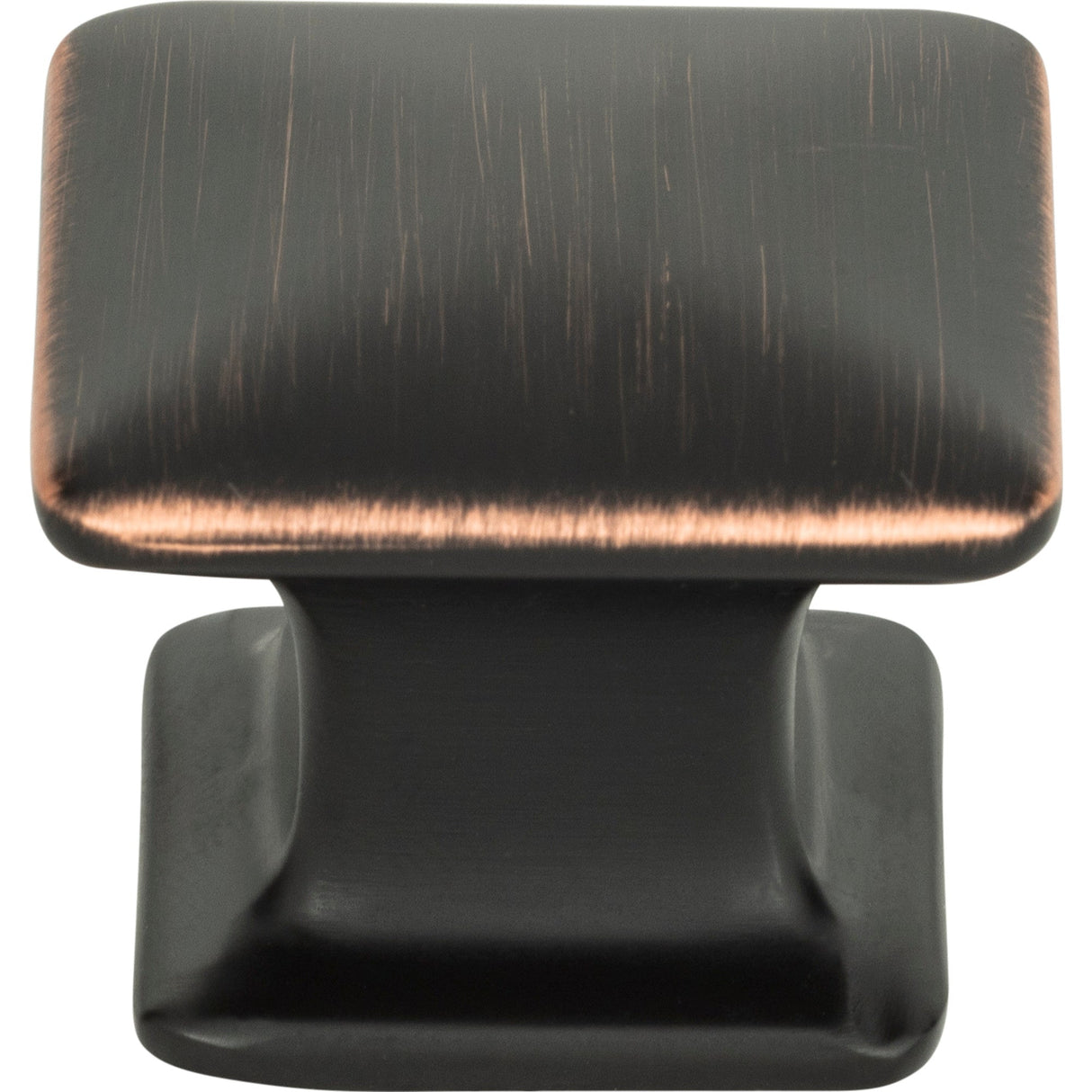 Atlas Homewares Alcott Square Knob 1 1/4 Inch Venetian Bronze