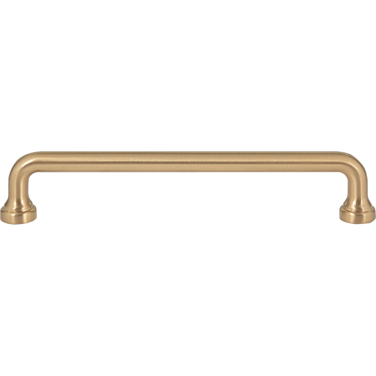 Atlas Homewares Malin Pull 6 5/16 Inch (c-c) Warm Brass
