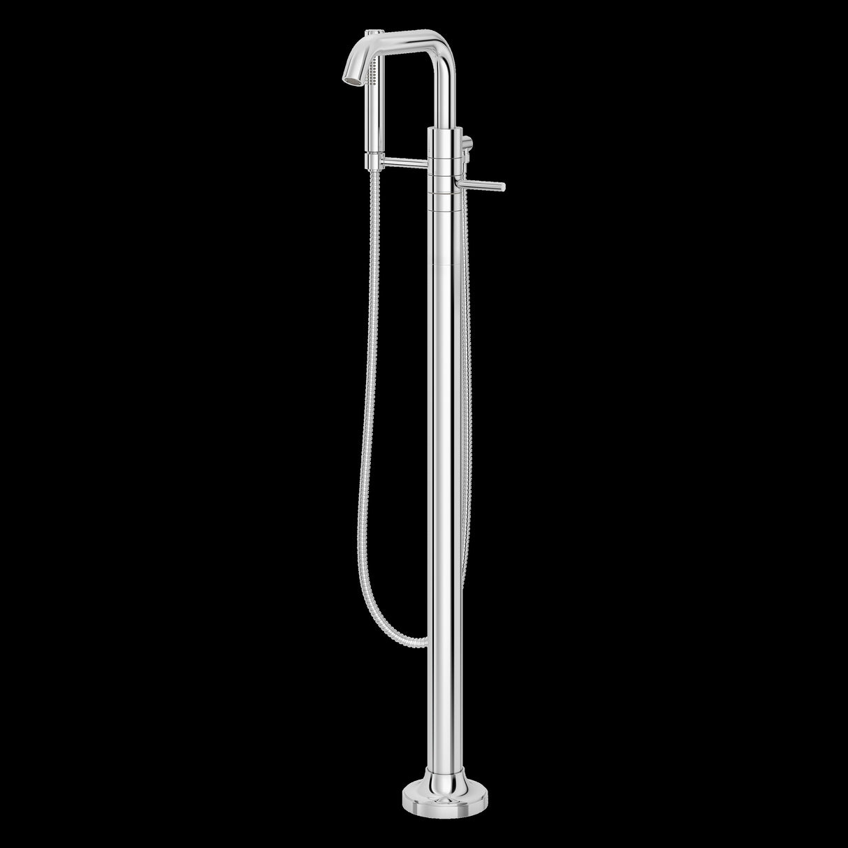 Tenet Tub Filler with Handshower in Polished Chrome