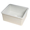 ALFI brand AB2017 20" White Single Bowl Fireclay Undermount Kitchen Sink