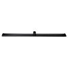 ALFI brand 47" Black Matte Stainless Steel Linear Shower Drain with Groove Holes