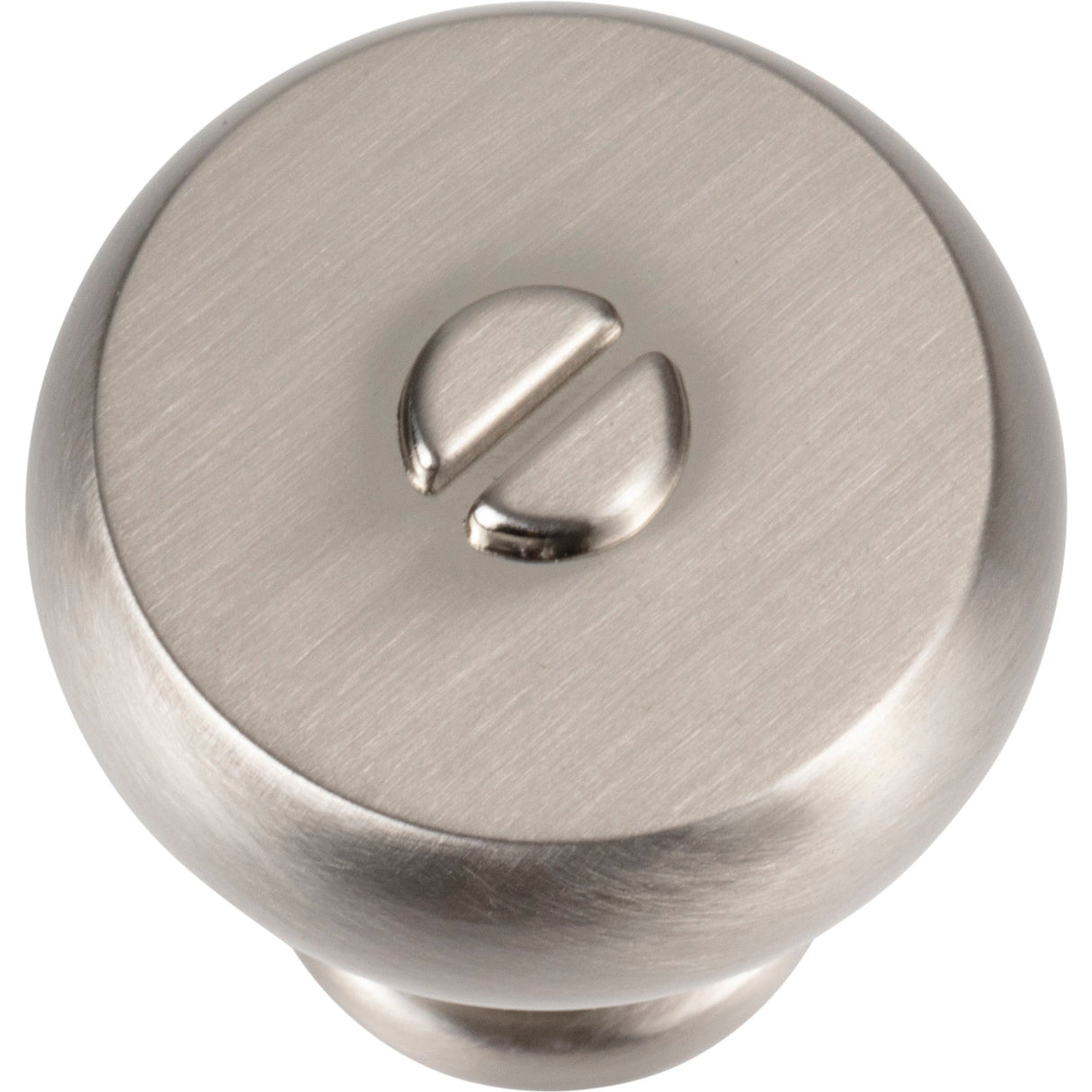 Atlas Homewares Everitt Knob 1 3/16 Inch Brushed Nickel
